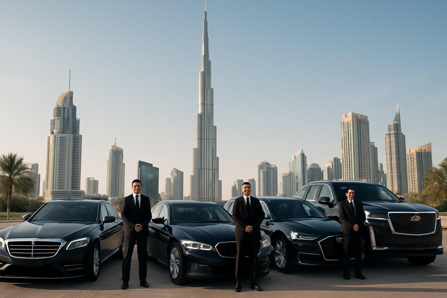 Luxury vehicles and professional drivers in Dubai Luxury vehicles and professional drivers in Dubai